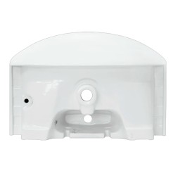 Раковина накладная "Best-65" белая, без кроншт (Sanita Luxe) (WB.FN/Best/65-C/WHT) - WB.FN/Best/65-C/WHT.G/S1