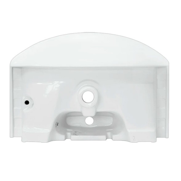 Раковина накладная &amp;quot;Best-65&amp;quot; белая, без кроншт (Sanita Luxe) (WB.FN/Best/65-C/WHT) - WB.FN/Best/65-C/WHT.G/S1 