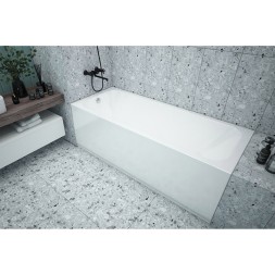 Ванна акриловая  1,5*0,7 "Strict"  (каркас+экран) (Метакам) -