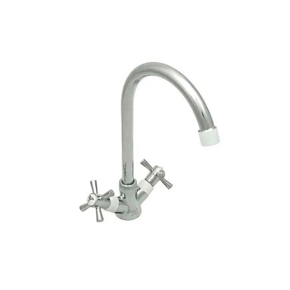 Смеситель для кухни 1/2 кер R49118-7 п/гайку FRUD Белый - R49118-7 