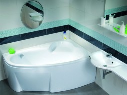 Ванна акриловая Ravak ASYMMETRIC 150X100 правая белая