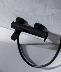 Душевой шланг Ravak SatinFlex 150 см, черный матовый (X07P568)