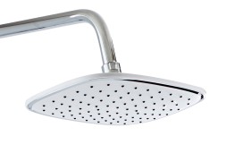 Душевая система AZARIO с поворотным изливом, с термостатом, хром/белый (AZ-821)