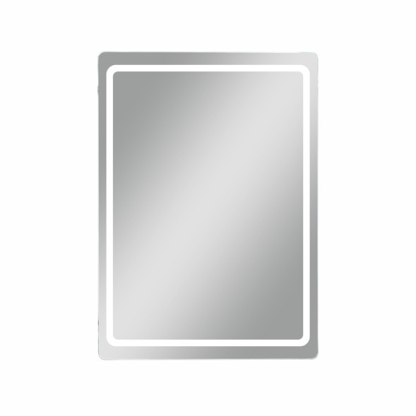 Зеркальный шкаф MIXLINE &amp;quot;Симпл&amp;quot; 500*700 (ШВ) универсальный,механический выкл., светодиодная подсветк - МВК397 