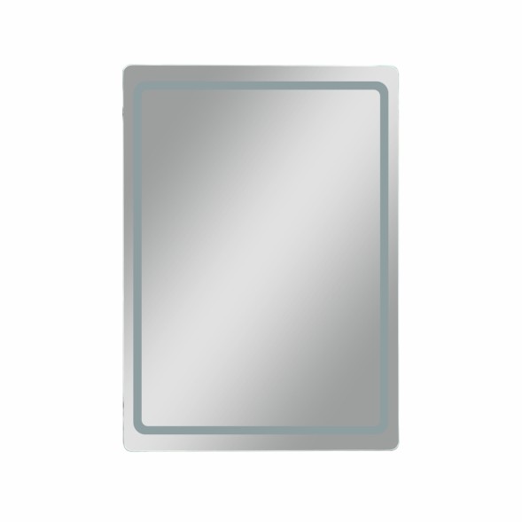 Зеркальный шкаф MIXLINE &amp;quot;Симпл&amp;quot; 500*700 (ШВ) универсальный,механический выкл., светодиодная подсветк - МВК397 