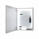Зеркальный шкаф MIXLINE &amp;quot;Симпл&amp;quot; 500*700 (ШВ) универсальный,механический выкл., светодиодная подсветк - МВК397 