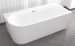 Ванна акриловая Loranto 1700х750х600 угловая, правосторонняя, в комплекте с сифоном и опорными ножками (CS-06R-170)