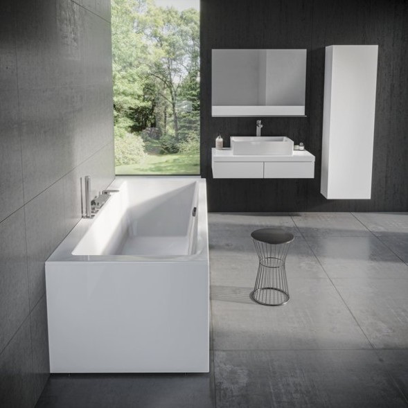 Ванна акриловая Ravak FORMY 01 SLIM 170x75 белый (C691300000)