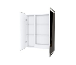 Зеркальный шкаф MIXLINE &amp;quot;ВИКТОРИЯ&amp;quot; 700*800 (ШВ) 2 ств,правый, сенсорный выкл, светодиодная подсветка - MLW.Vik.7-8.R.1.2 