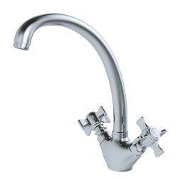 Смеситель для кухни 1/2 кер. MIXLINE ML30-031 "Classic" низкий излив - ML30-031