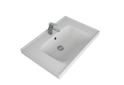 Раковина накладная "Грэйс- 70" белая (DREJA) - 641600