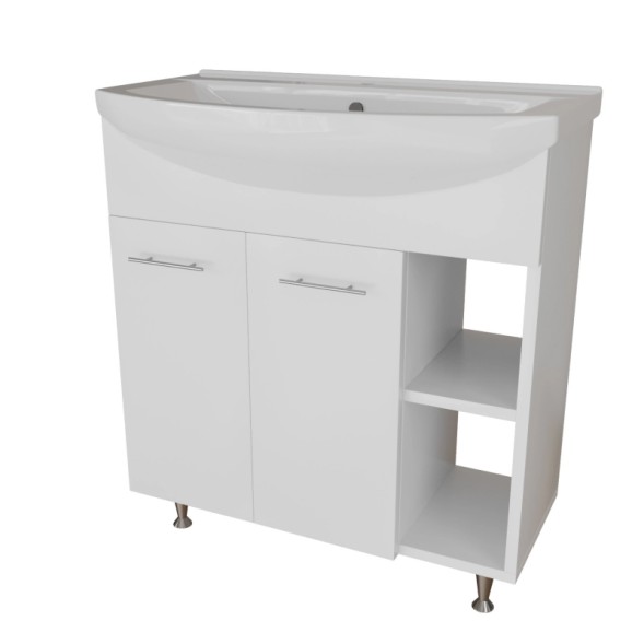 Тумба д/ванной &amp;quot;АНРИ-75&amp;quot; под рак.Best-75 (Sanita Lux) (ПВХ) (разбор) - 556876 