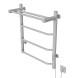 Полотенцесушитель MIXLINE MIRA  60х50 (таймер, 251Вт, 3 перекладины + ПОЛКА) электрический БЕЛЫЙ - ML-557157 