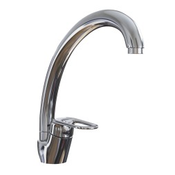 Смеситель для кухни 40k MIXLINE ML05-032 высокий излив с/отв боковая п/гайку (без подводки) - ML05-032