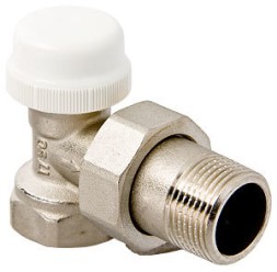 КЛАПАН термостатический со сгоном 3/4'' угловой VALTEC VT.031.N.05 - VT.031.N.05