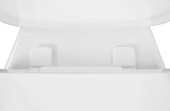 Унитаз-компакт Creo Ceramique PROJECT с микролифтом 656х390х775, прямой выпуск, сливная арматура в комплекте