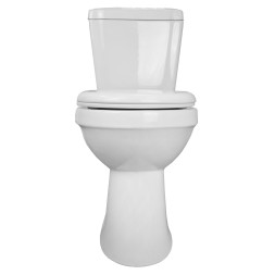 Унитаз-компакт Creo Ceramique PROJECT с микролифтом 656х390х775, прямой выпуск, сливная арматура в комплекте