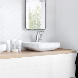 Смеситель для раковины KLUDI AMEO с боковым управлением, хром (410240575)