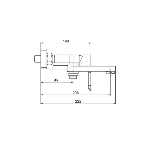Смеситель для ванны 35к G3248 GAPPO БЕЛЫЙ-ХРОМ - G3248 