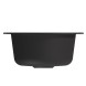 Мойкa ML-GM13 КОМФОРТ круглая, черная (308), 495мм (глуб. чаши 200) - 00-00009326 