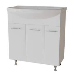 Тумба д/ванной &amp;quot;ВЕГА-75&amp;quot; под рак.Best-75 (Sanita Lux) (ПВХ) (разбор) - 556877 