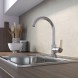Смеситель для кухни 35к Milardo M01SBJ0M05 &amp;quot;Meal&amp;quot; высокий пов излив ХРОМ - M01SBJ0M05 