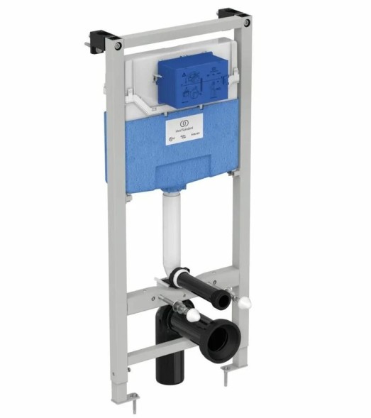 Комплект инсталляции Ideal Standard Exacto с крышкой-сиденьем микролифт (X042601)