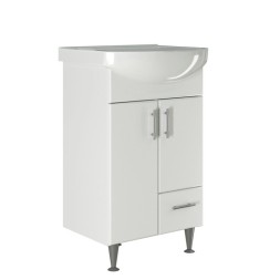 Тумба д/ванной &amp;quot;ВЕСТА-52&amp;quot; под рак.Альфана-52 (ОК) (ПВХ) (разбор) - 556879 