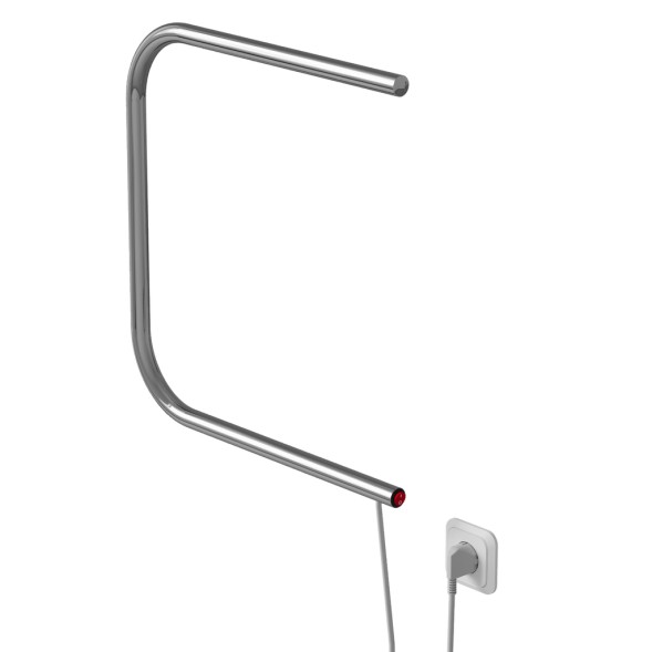 Полотенцесушитель MIXLINE SIMPLE P 50x50 (кнопочный выкл, 123 Вт) - ML-556805 