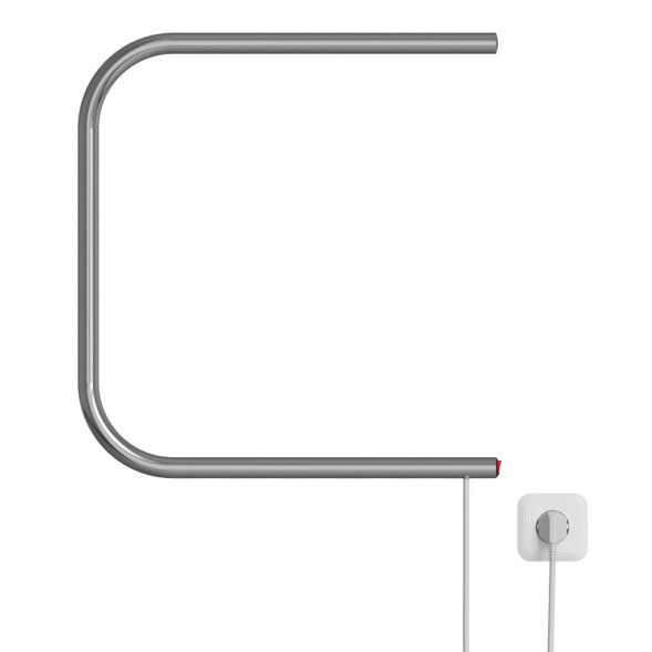 Полотенцесушитель MIXLINE SIMPLE P 50x50 (кнопочный выкл, 123 Вт) - ML-556805 