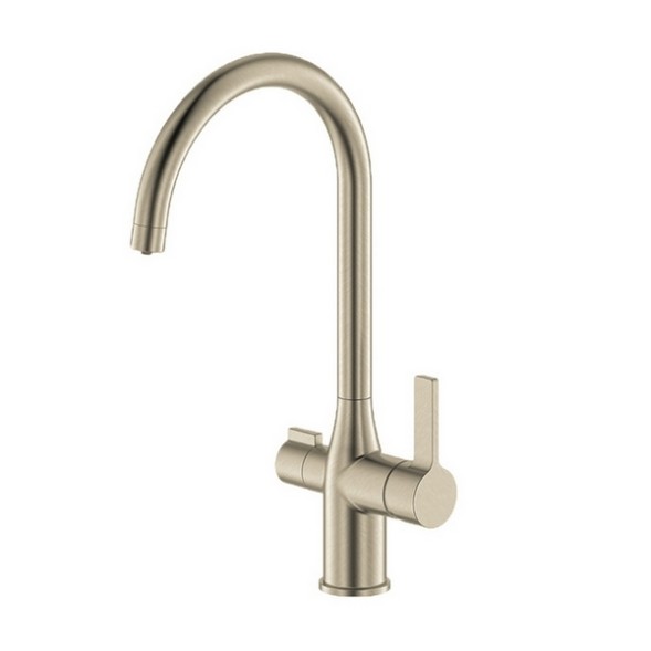 Смеситель для кухни 35к IDDIS PURBNFJi05 &amp;quot;Pure&amp;quot; с вых для питьевого фильтра, выс. пов излив САТИН - PURBNFJi05 