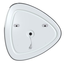 Зеркало MIXLINE "Эдда" D700 сенсорный выключатель, с гравировкой - MLZ.Ed.7.1.2