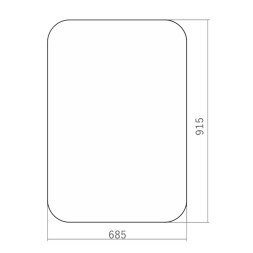 Зеркало MIXLINE "Выбор" 685*915 (ШВ) - ФР-00002137