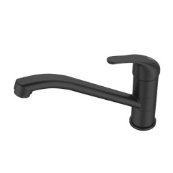 Смеситель для кухни 35к Milardo M02BLR0M05 "Meal" длинный пов. излив ЧЕРНЫЙ матовый - M02BLR0M05