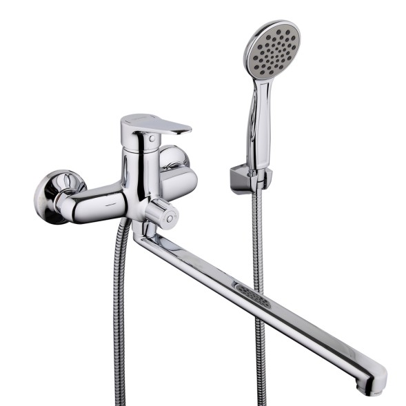 Смеситель для ванны и раковины 35к G2236 GAPPO L-излив, ХРОМ - G2236 