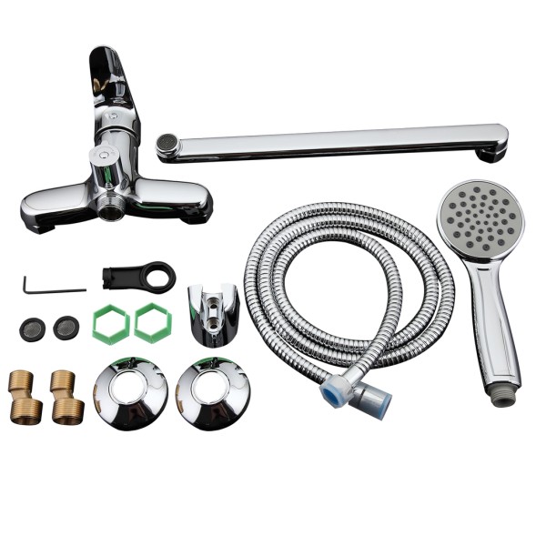 Смеситель для ванны и раковины 35к G2236 GAPPO L-излив, ХРОМ - G2236 