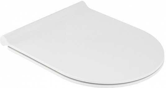 Крышка-сиденье для унитаза Jacob Delafon Aleo/Soprano быстросъемное, с микролифтом, белое (E33127-0)