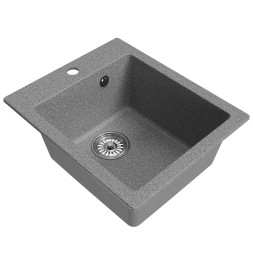 Мойка ML-GM14 КОМФОРТ темно-серая (309), 420*500*190мм - 00-00009339