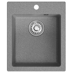 Мойка ML-GM14 КОМФОРТ темно-серая (309), 420*500*190мм - 00-00009339
