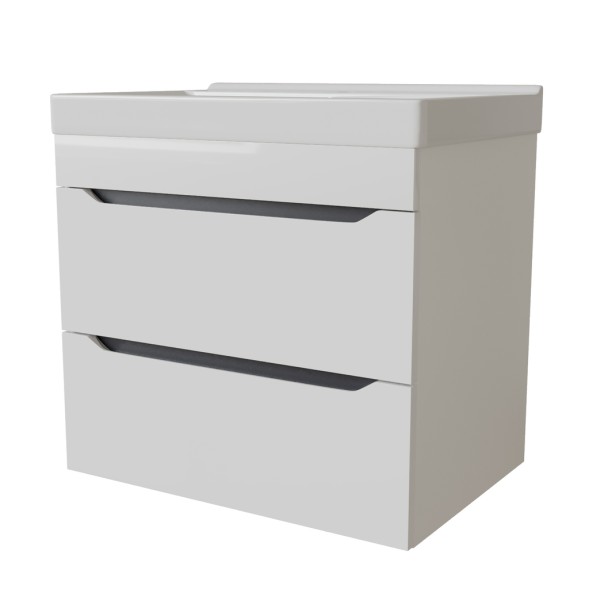 Тумба д/ванной &amp;quot;Лайн-60&amp;quot; подвесная под раковину Fest-60 (Sanita Lux) (ПВХ) - 553009 