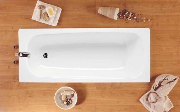 Ванна стальная Loranto 1500х700х390 в комплекте с ножками