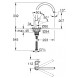 Смеситель Grohe BauCurve для кухонной мойки (31536001)