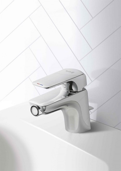 Смеситель для биде Kludi Ameo с донным клапаном, хром (412160575)