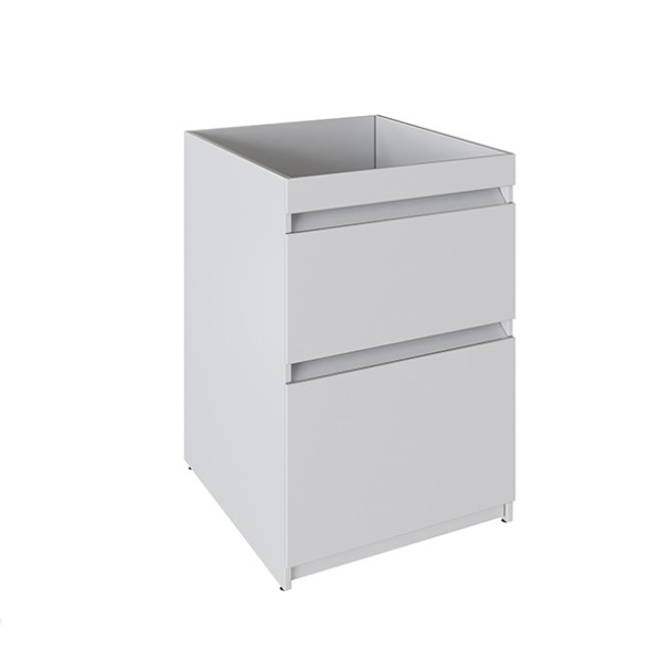 Тумба д/ванной &amp;quot;СОЗВЕЗДИЕ-56&amp;quot;под рак.над ст.маш. БИЛЛ-120(MIXLINE)унив(ПВХ) - 542898 