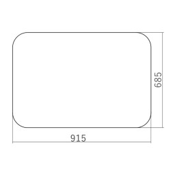 Зеркало MIXLINE "Выбор" 915*685 (ШВ) - ФР-00002139