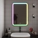 Зеркало MIXLINE &amp;quot;Мальта&amp;quot; RGB 550*800 (ШВ) сенсорный выключатель, МУЛЬТИ-ЦВЕТ - LED-00002511 