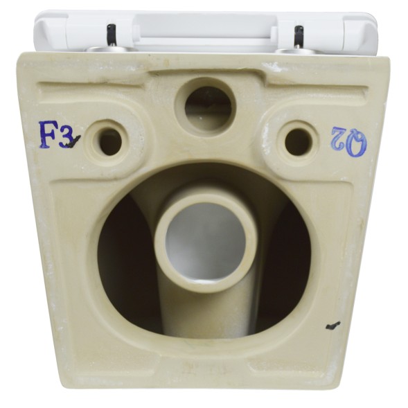 Унитаз подвесной Azario Grado 490х370х360 безободковый с быстросъемным сиденьем микролифт (AZ-0046 -N)