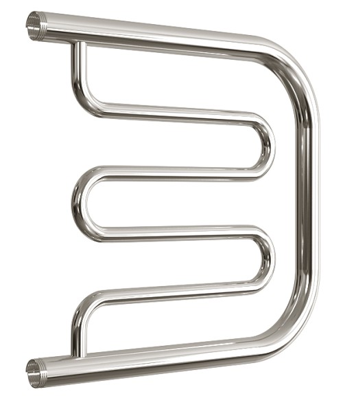 Полотенцесушитель водяной ДВИН D фокстрот 50/50 без полки, полированный (4627085890232)