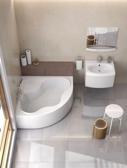 Ванна акриловая Ravak GENTIANA 140 x140 белая