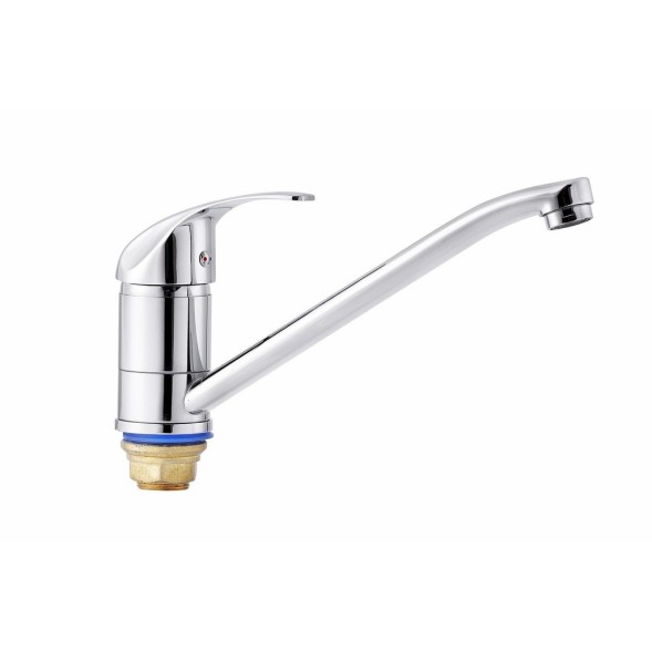 Смеситель для кухни ПРОФСАН 40к ПСМ-427-037 &amp;quot;ProfECO&amp;quot; тип См-МОЦБА, длин. пов. излив, п/гайку, ХРОМ - PSM-427-037 